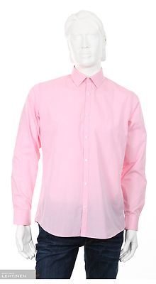 Petrifun vaaleanpunainen modern fit kauluspaita