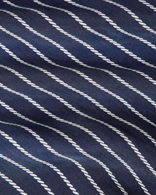 Tommy Hilfiger tummansininen raidallinen hame