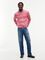 Tommy Hilfiger vaaleanpunainen villaneulepusero