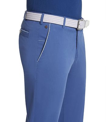 Meyer miesten vaalean siniset puuvilla housut