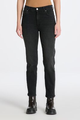 Gant mustat kulutus pestyt cropped slim farkut