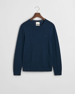 Gant petroolin sininen merinovilla neule