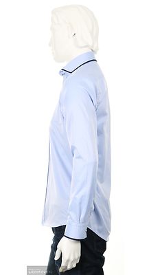 Guide London vaaleansininen slim fit kauluspaita