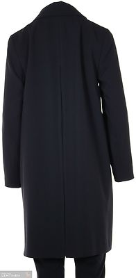 Dixi Coat musta polvimittainen kevättakki