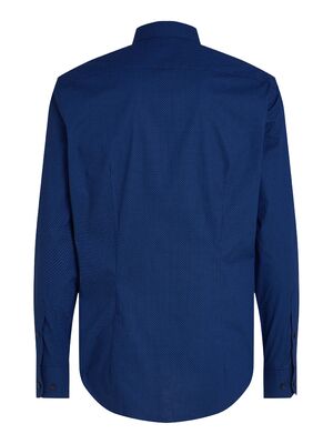 Tommy Hifiger sininen kuviollinen slim fit paita