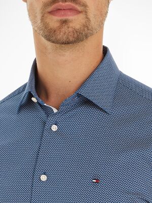 Tommy Hilfiger sininen lyhythihainen regular fit paita