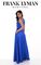 Frank Lyman pitkä sähkönsininen juhlamekko
