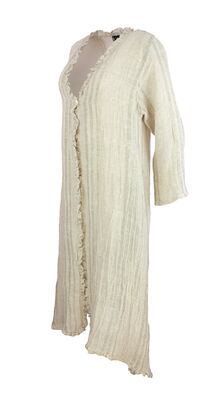 Boheme pellavan sävyinen pitkä jakku