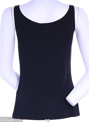 Rils musta himmeä kiiltoinen trikoo toppi