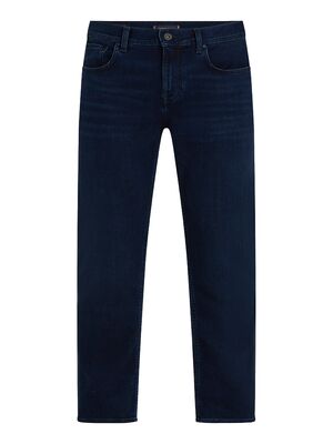 Tommy Hilfiger tummansiniset straight fit joustofarkut