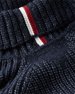 Tommy hilfiger tummansininen paksu neulepusero