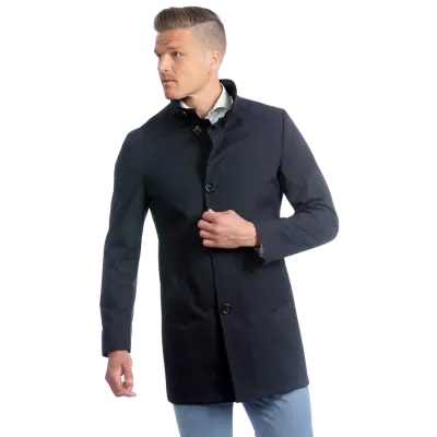 Buzo musta popliinitakki