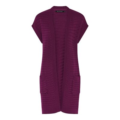 Micha fuksia neuleliivi