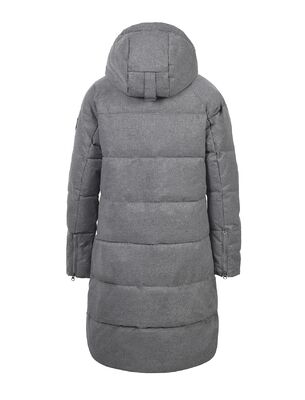 Ivalo harmaa hupullinen talvitakki