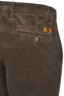 Club Comfort ruskeat vakosamettihousut