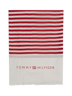 Tommy Hilfiger raidallinen kaulahuivi