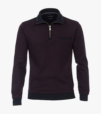 Casamoda luumunpunainen college pusero