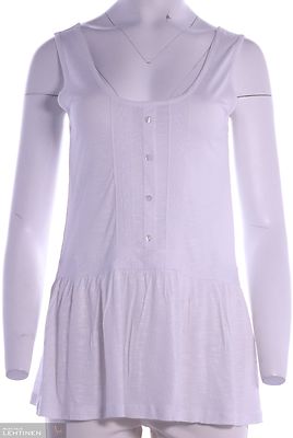 Lea H valkoinen viskoosi toppi