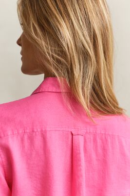 Gant pinkki paitapusero pellavaa