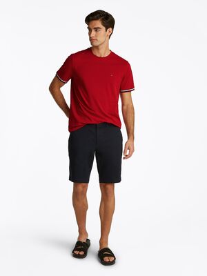 Tommy Hilfiger tummanpunainen T-paita