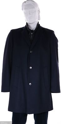 Bugatti tummansininen istuvan mallinen villakangastakki