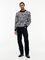 Tommy HIlfiger sinivalkokuvioinen puuvillaneule