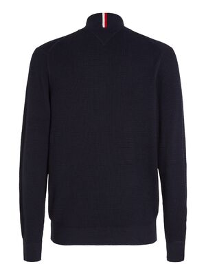 Tommy Hilfiger tummansininen puuvilla neuletakki