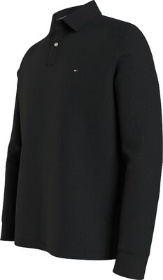 Tommy Hilfiger pitkähihainen musta pikeepaita