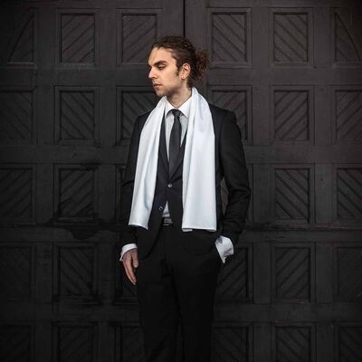 Veniz valkoinen saattoliina