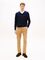 Tommy HIlfiger tummansininen puuvillaneule