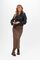 Capri Collection ruskea midimittainen hame