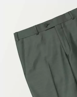 Turo vihreät slim fit puvunhousut