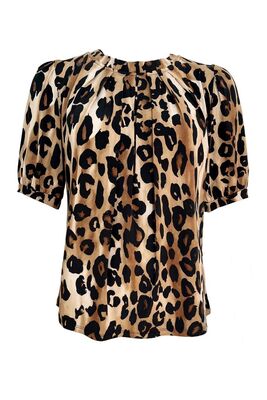 In Front leopardikuvioinen pusero