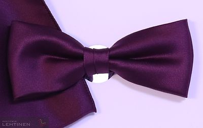 Matex luumunsävyinen rusetti sekä taskuliina