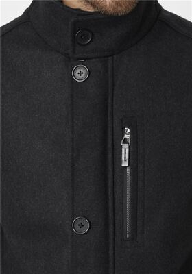 Redpoint tummanharmaa villakangastakki