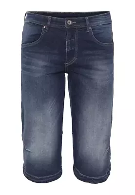 Pre End sininen kulutuspesty farkku capri