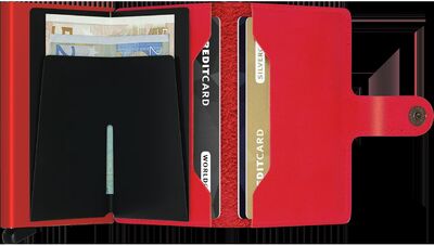 Secrid punainen turvalompakko