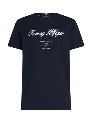Tommy Hilfiger tummansininen T-paita