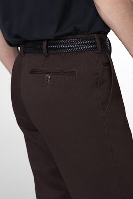 Meyer viininpunaiset Bonn-mallin puuvillahousut