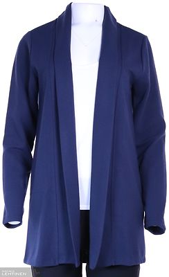 Sininen pitkähihainen college jakku