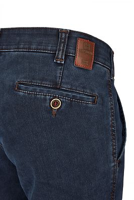 Club of comfort denim sininen puuvillahousu thermolite vuorella