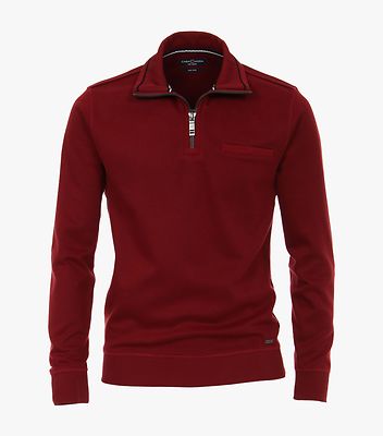 Casamoda tummanpunainen college pusero