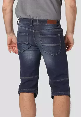 Pre End sininen kulutuspesty farkku capri