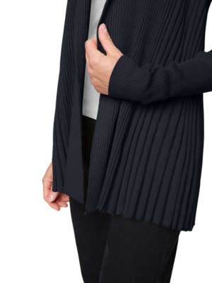 Signature tummansininen neuletakki