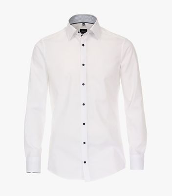 Venti valkoinen modern fit kauluspaita