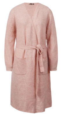 Ril's roosa mohair neuletakki