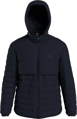 Tommy Hilfiger tummansininen kevyttoppapusakka