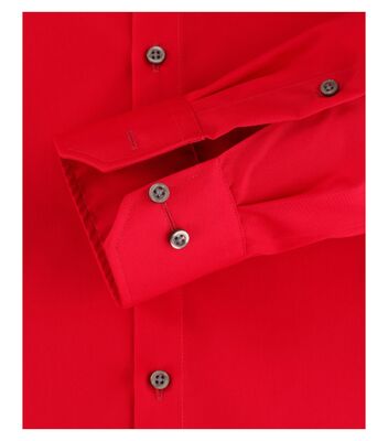 Venti punainen kauluspaita Modern Fit mitoituksella