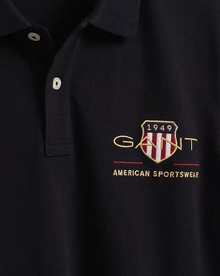 Gant musta pikeepaita