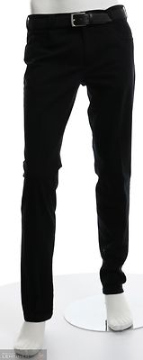 Meyer mustat puuvillahousut